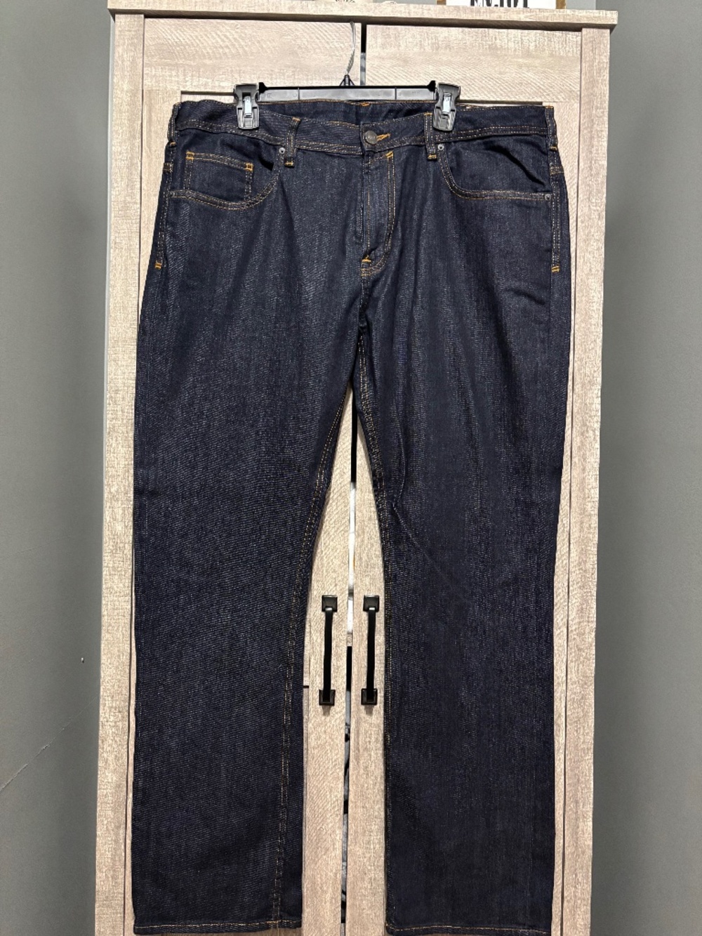 NWT Men's Buffalo David Bitton Max-x Super Skinny Dark Denim Slim Jeans 40x32